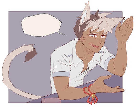 Cleaned up character sketch