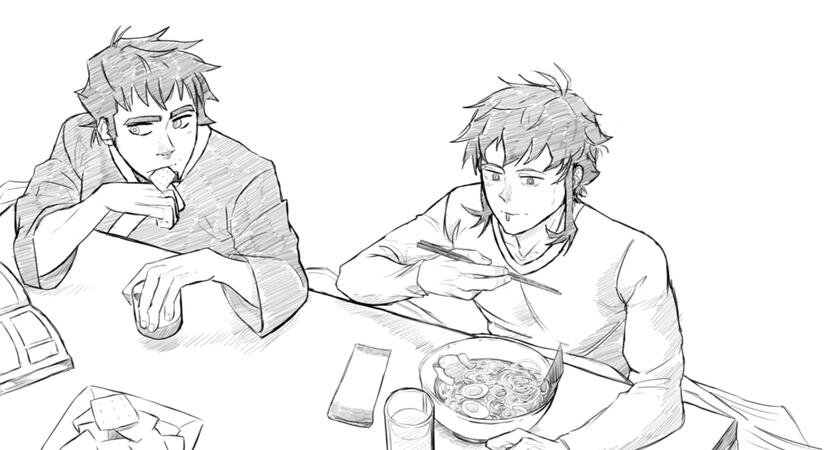 Cleaned Up Character Sketch Cleaned Up Character Sketch