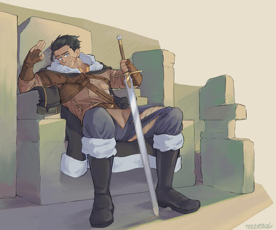 Medieval Character Illustration Medieval Character Illustration